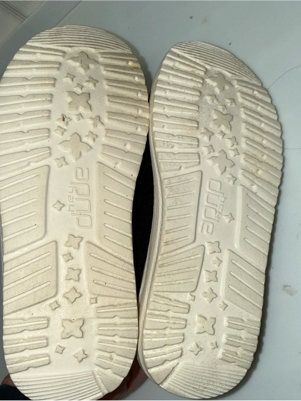 Hey Dude Wendy Black  Slip-On Shoes, Size 12 K.     Kids shoes